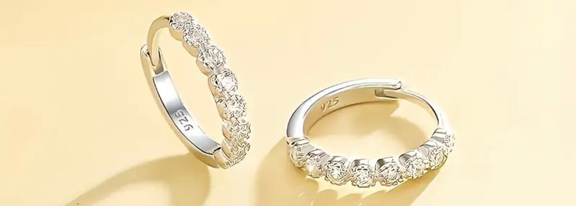 Boucles d’oreilles bohème élégantes — Argent S925