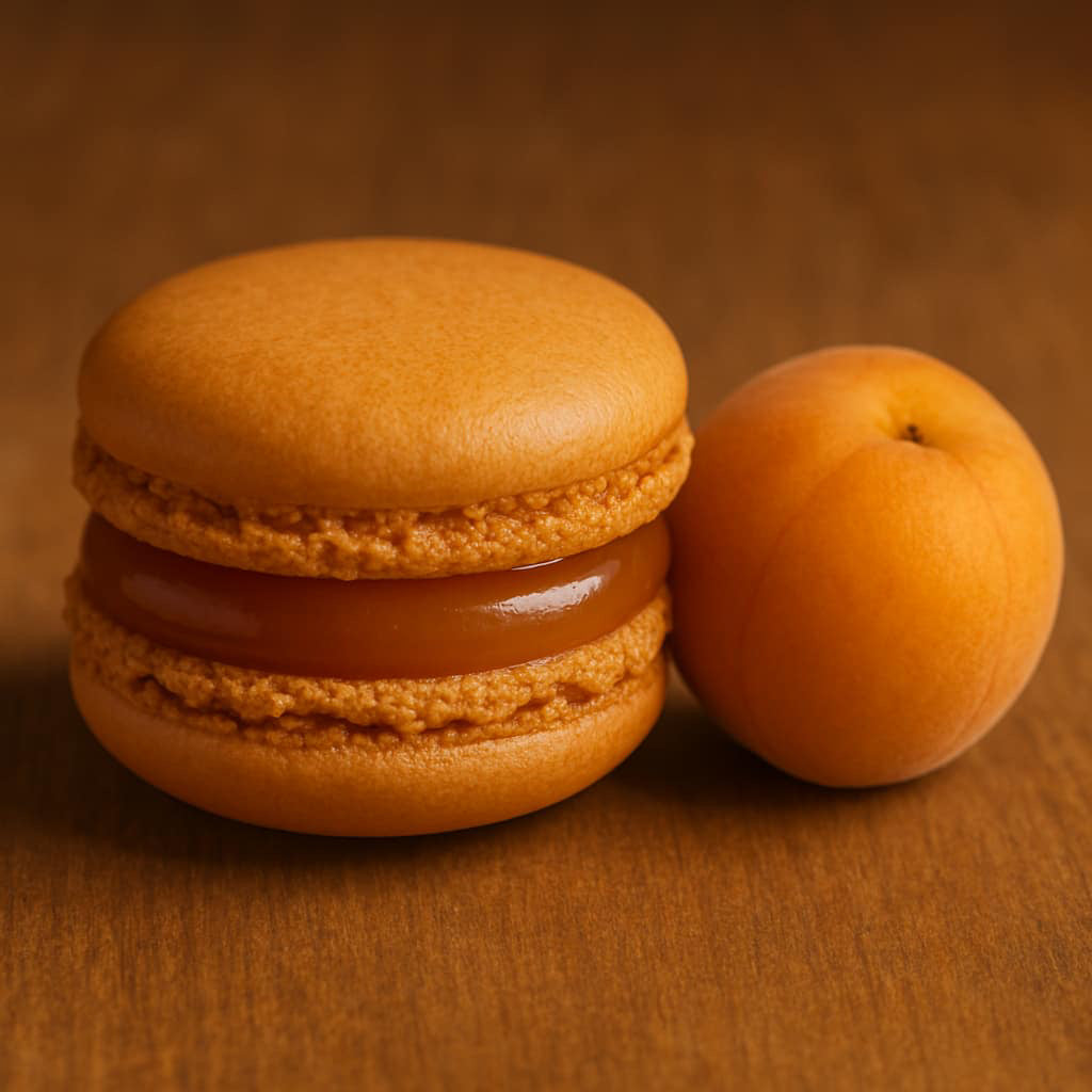 Macaron abricot