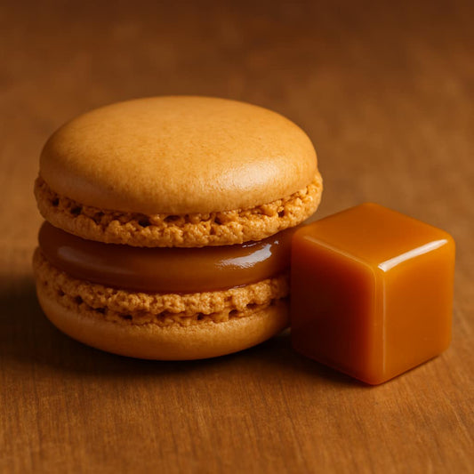 Macaron caramel