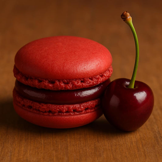 Macaron cerise