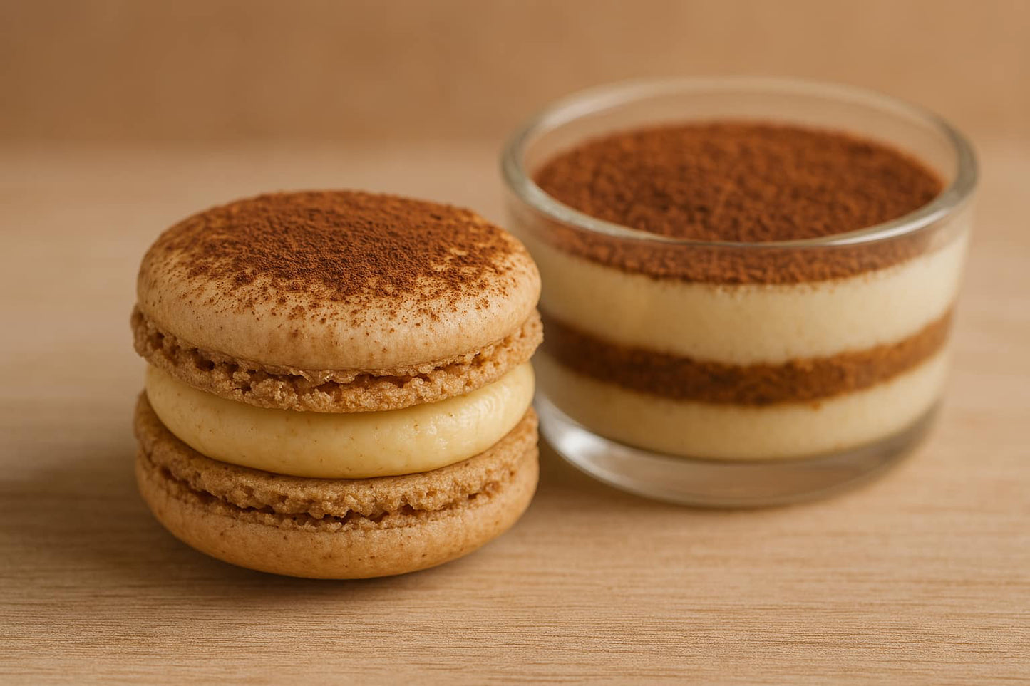 Macaron tiramisu