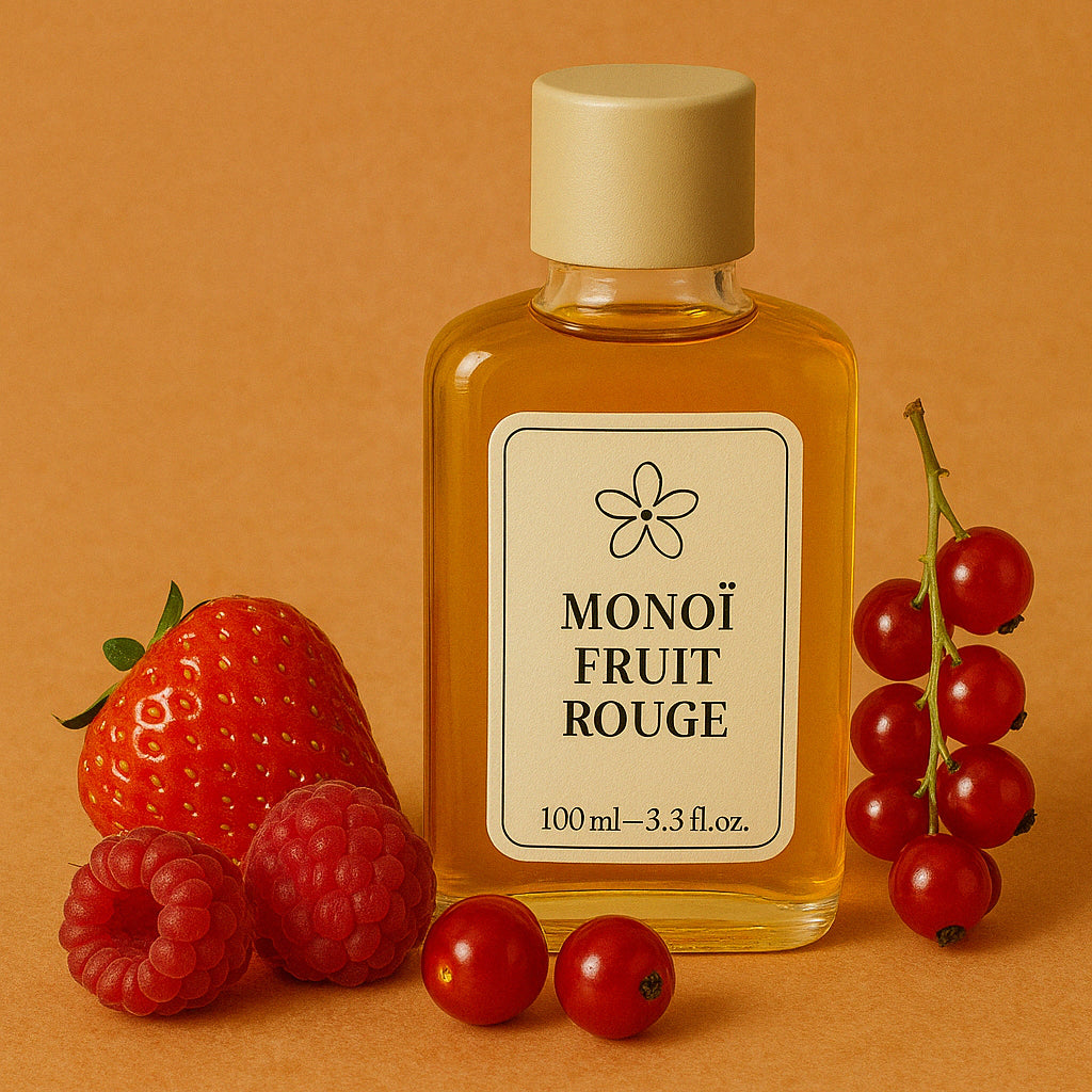Monoï fruits rouges