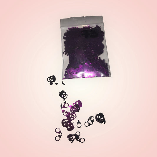 Paillette Halloween Fuchsia