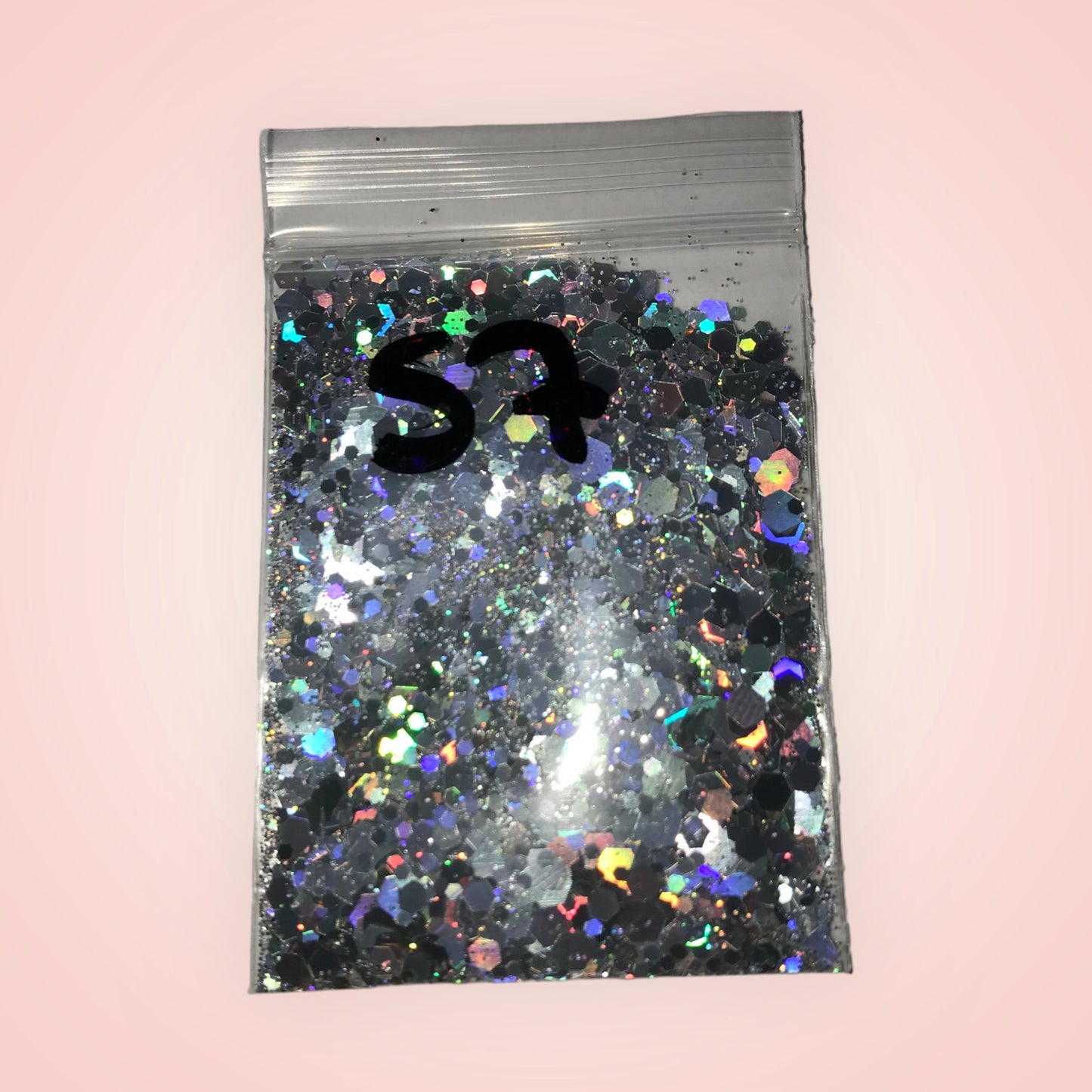 Paillette Argent Mix de taille 57