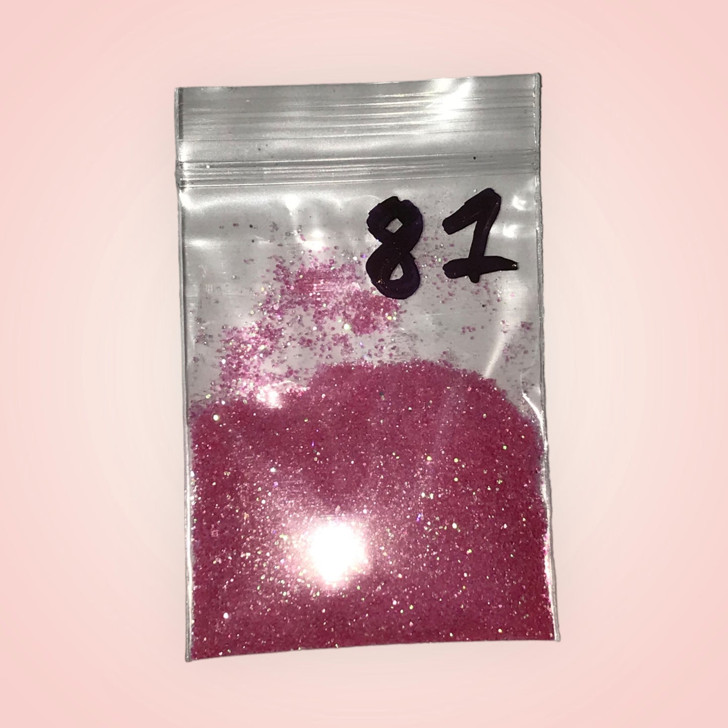 Paillette Rose Fluo 81