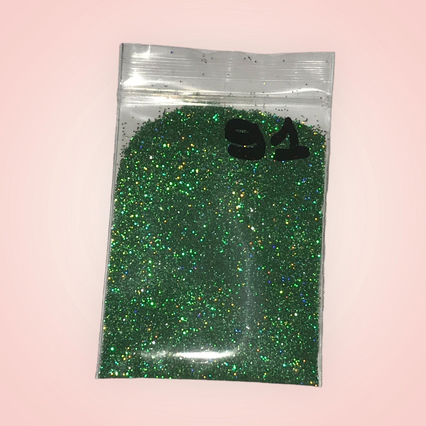 Paillette Vert Sapin Holographique 91
