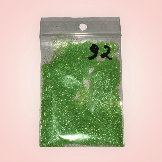 Paillette Vert Fluo 92