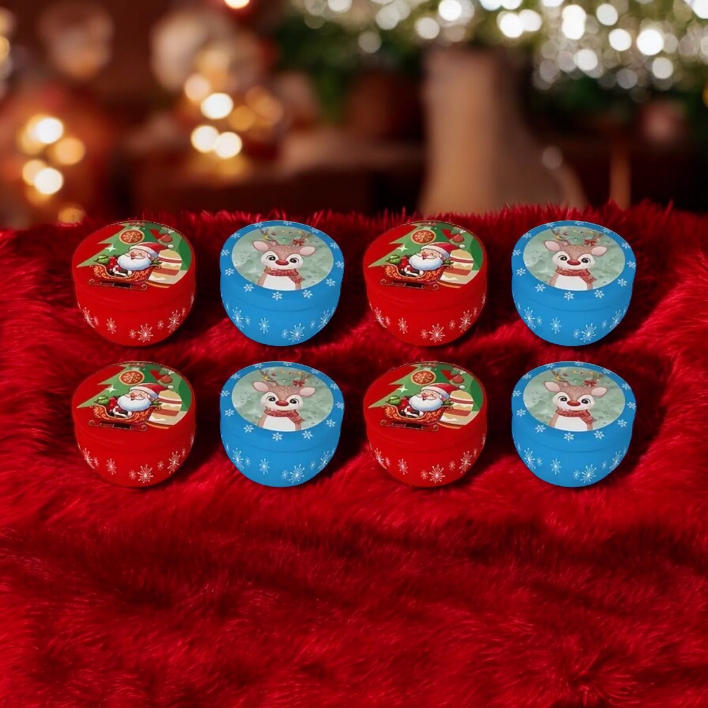 Contenant en Inox – Thème Noël (4 Modèles)