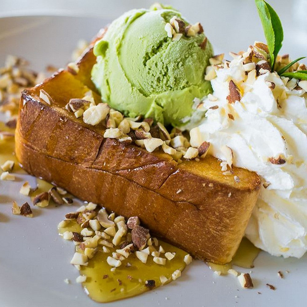 Pistache et caramel beurre salé