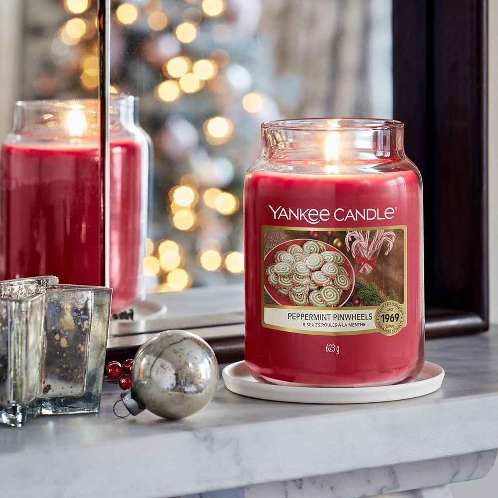 Yankee candle peppermint pinwheels