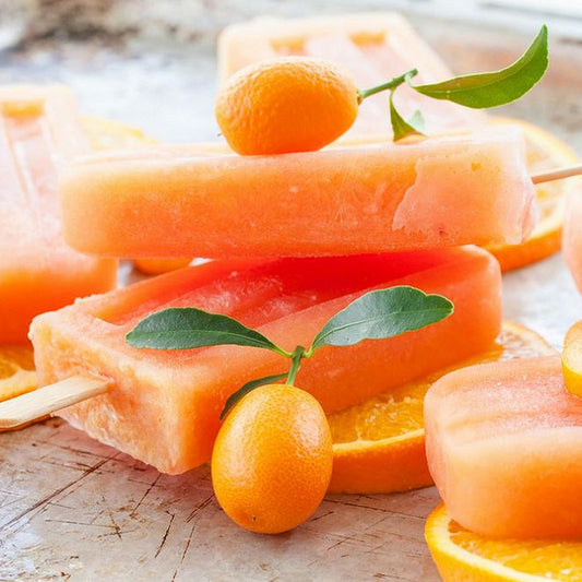 Glace à l’orange
