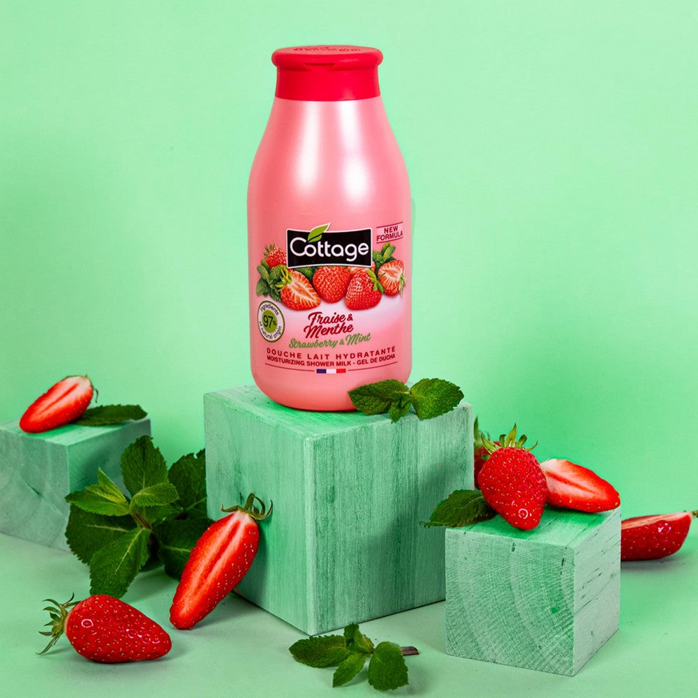 Cottage - fraise et menthe