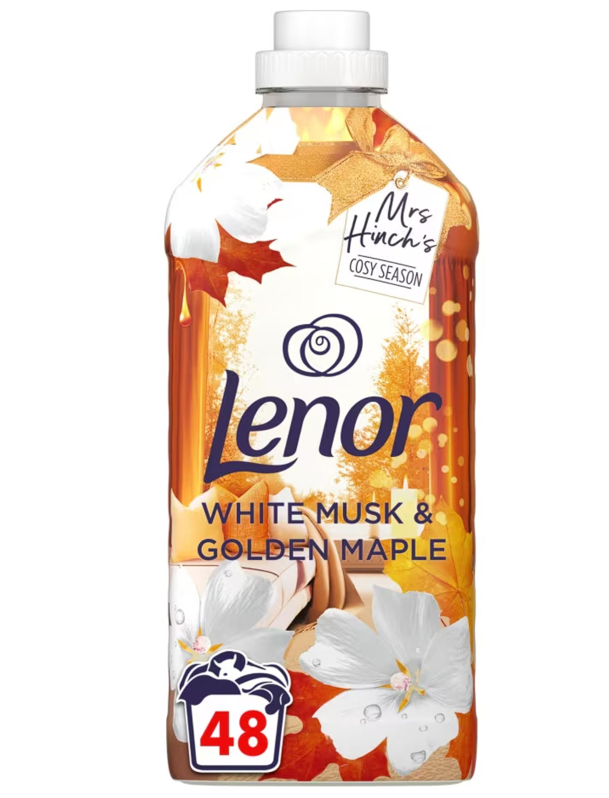Lenor white musk & golden maple