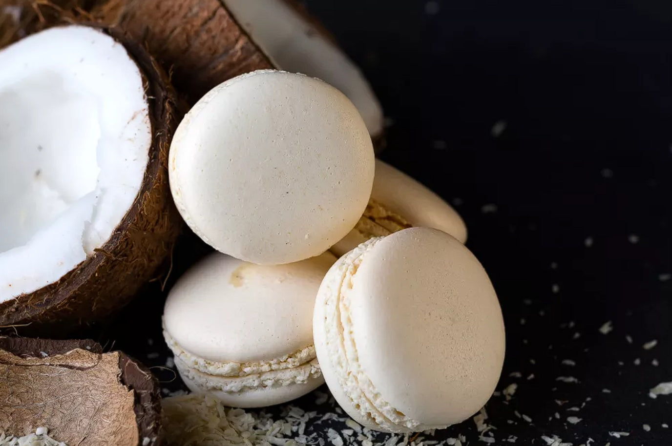 Macaron noix de coco