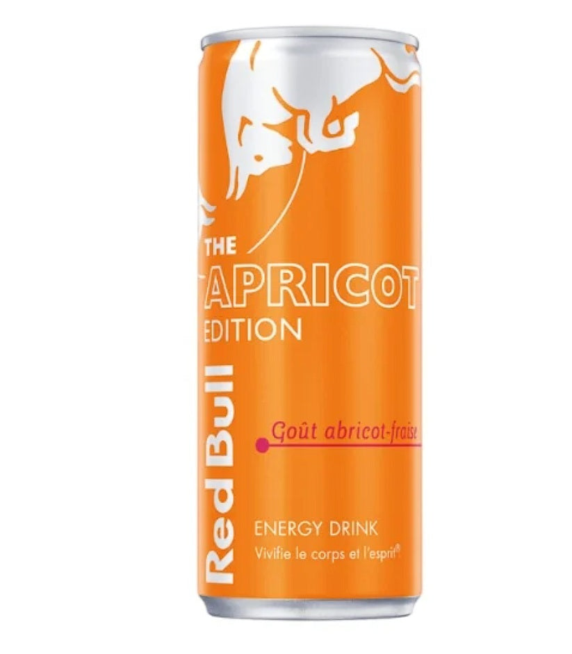 Redbull abricot fraise