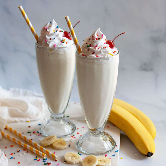 Milkshake à la banane