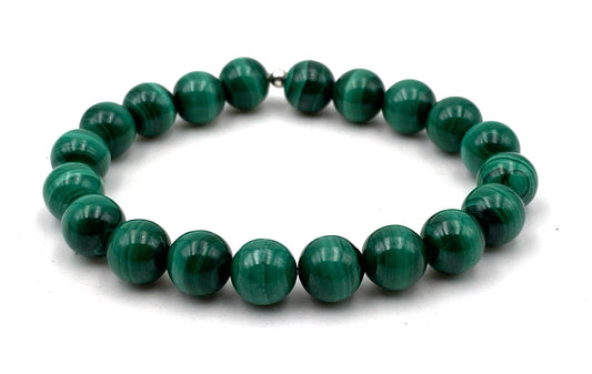 BRACELET "PAIX" EN MALACHITE