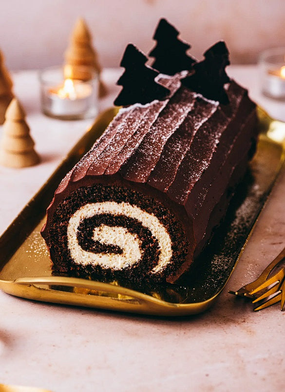 Bûche de Noël au chocolat