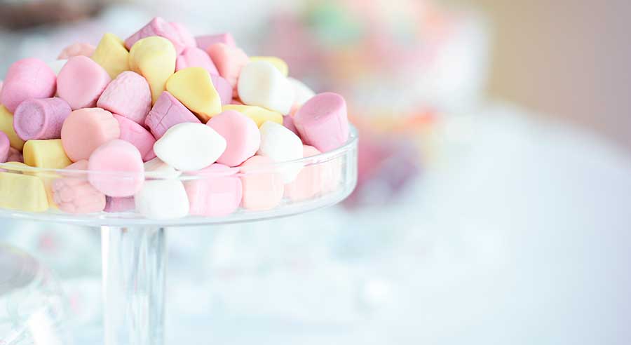 Guimauve à la barbe à papa