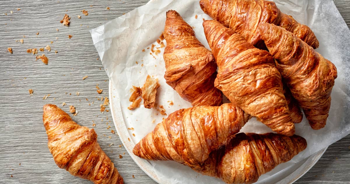 Croissant au beurre
