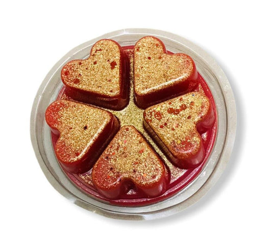 Clamshell rond coeur