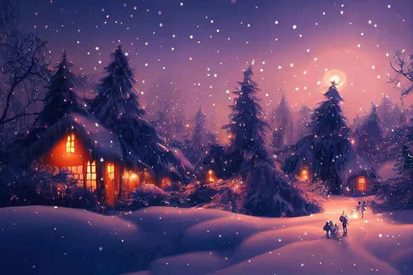 agréable nuit d'hiver