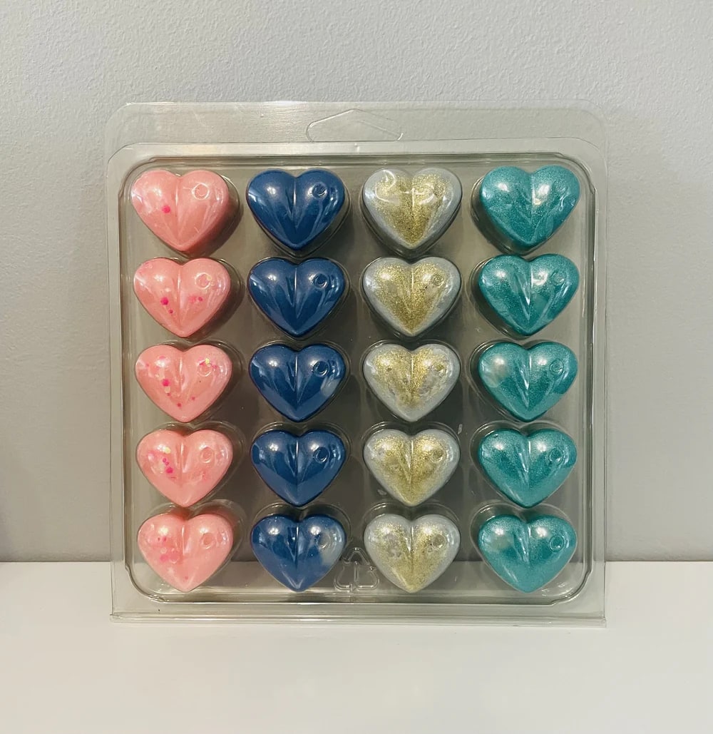 Clamshell coeur arrondi