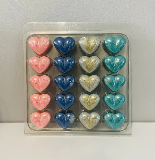 Clamshell coeur arrondi