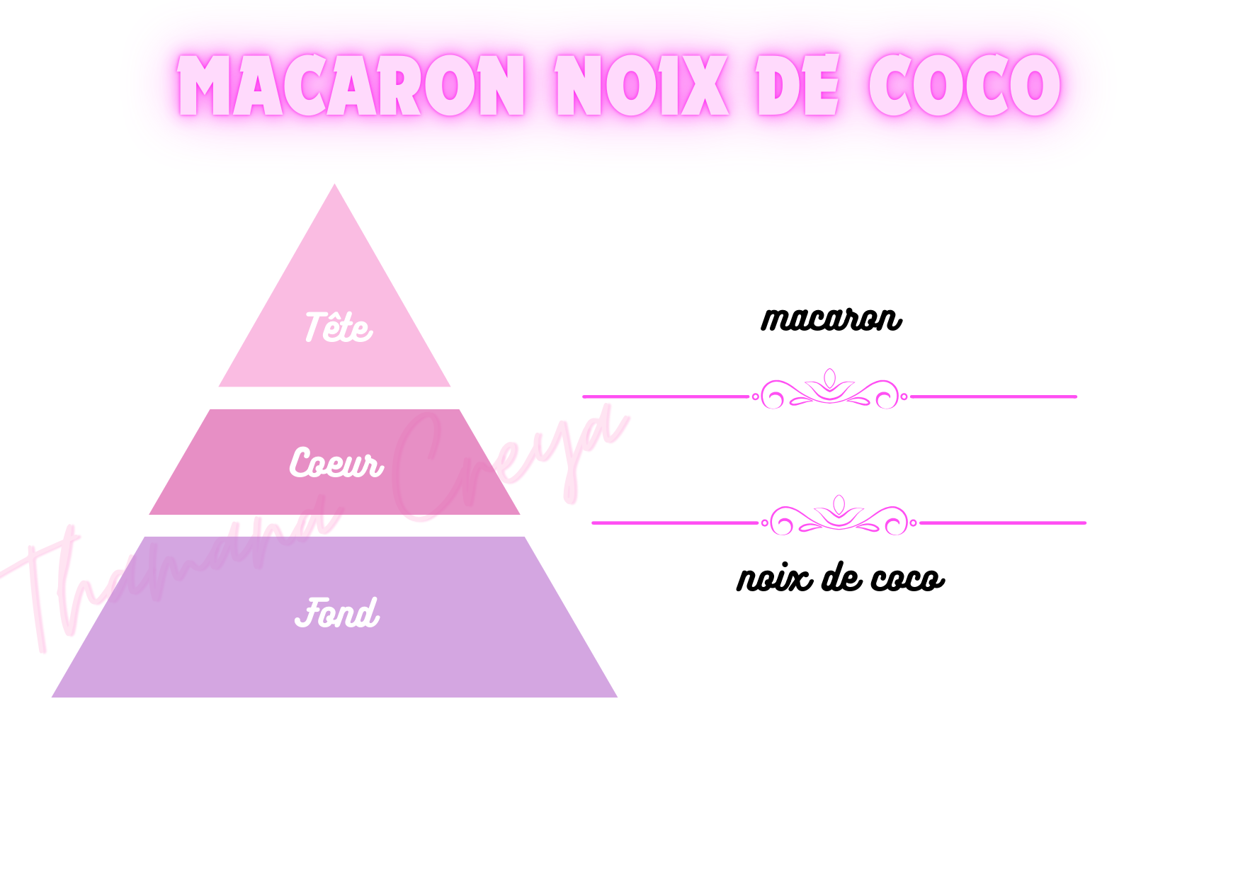 Macaron noix de coco