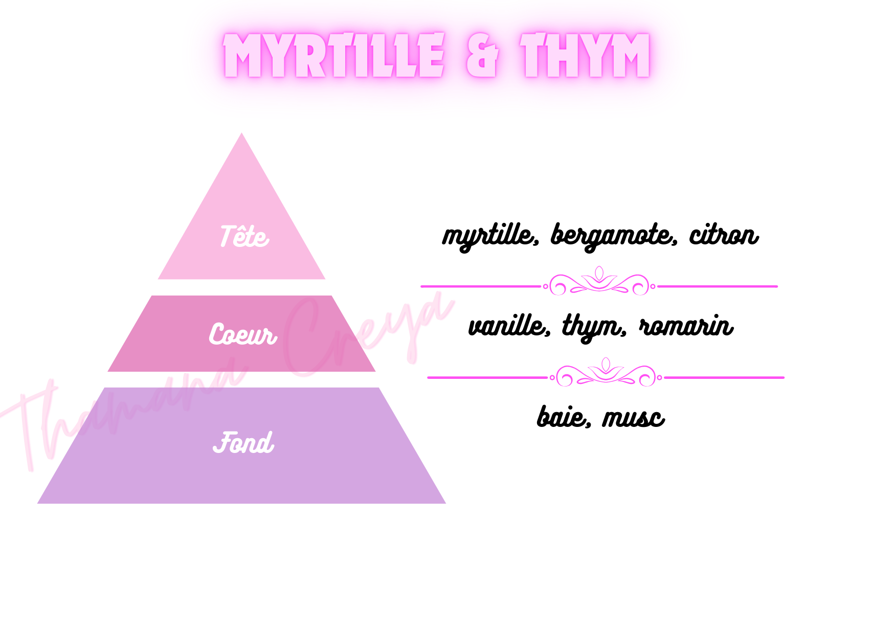 Myrtille & thym