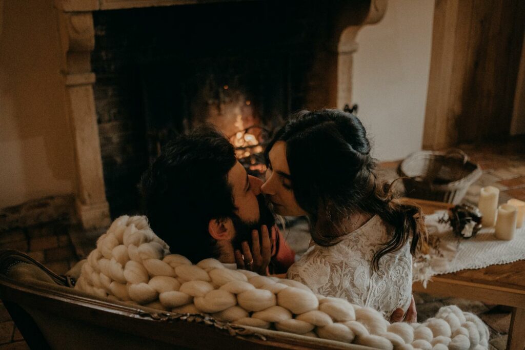 Au coin du feu en amoureux